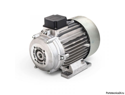 Электродвигатель 5,5 кВт полый вал 24 мм 230/400 В - 50 Гц, 112 с эластичной муфтой