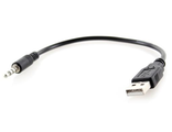 Переходник USB штекер - 3,5мм штекер 4 контакта