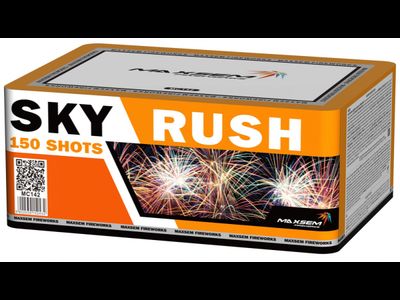 Батарея салютов SKY RUSH MC142 MAXSEM | Neva-Salut.com