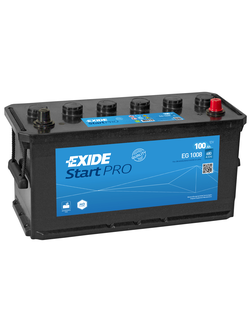 АККУМУЛЯТОР EXIDE Start Pro EG1008 R+ 100Ah 680А (En)