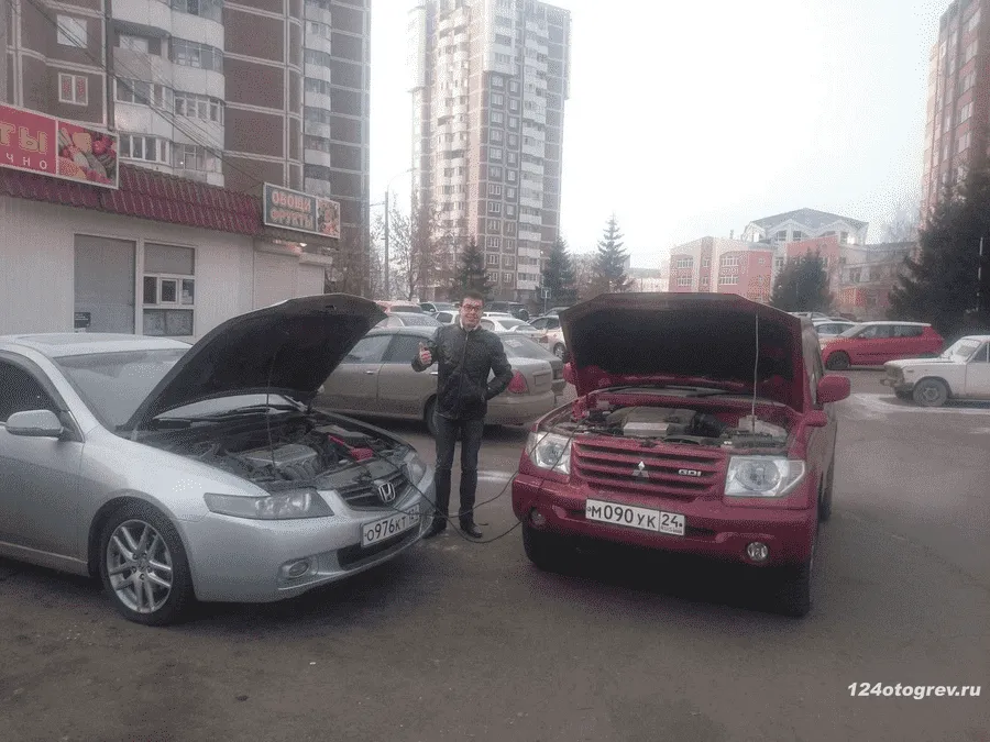 Прикурить авто в Красноярске Советский район ул. Водопьянова
