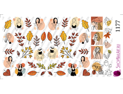 Слайдер-дизайн 1177 - Осень, девушки, мода