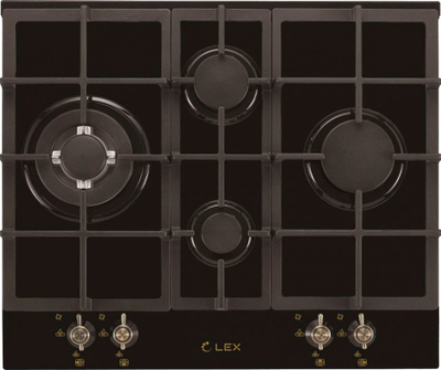 LEX GVG 643C BL ГАЗОВАЯ ВАРОЧНАЯ ПОВЕРХНОСТЬ