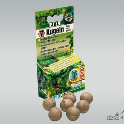JBL Die 7 Kugeln - 7 шариков с удобрениями для корней растений