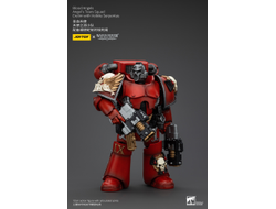 Эрелим Слез Ангела Кровавых Ангелов (Warhammer Horus Heresy) - КОЛЛЕКЦИОННАЯ ФИГУРКА 1/18 Blood Angels Angel's Tears Squad Erelim with Volkite Serpentas (JT00348) - JOYTOY