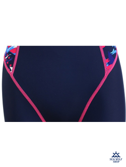 Купальник AquaPro синий с розовым р.L-40/155