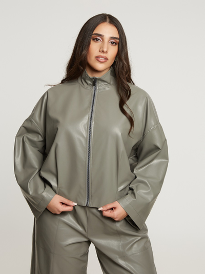 Куртка из экокожи