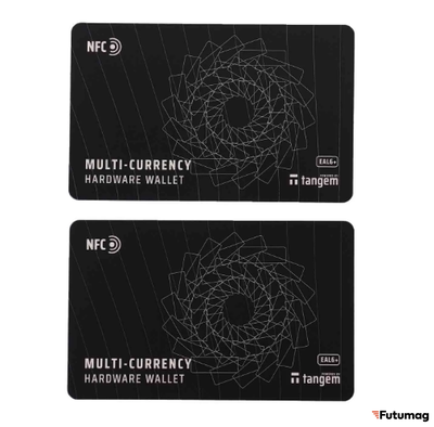 Криптовалютный кошелек Tangem Wallet набор из 2 карт