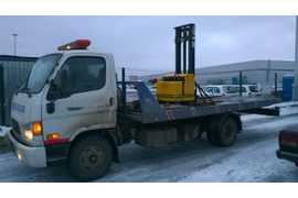 Перевозка погрузчиков из Чехова в Москву 02.11.2016