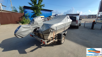 Тент на лодку WINDBOAT 47 DC