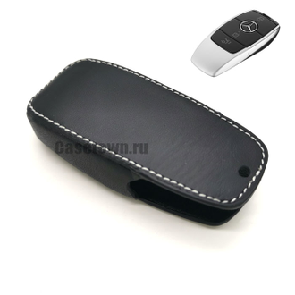 Чёрный чехол на ключ Mercedes "Freedom" w222 с 2017