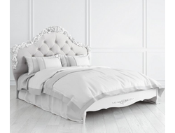 Кровать с мягким изголовьем Silvery Rome 160*200