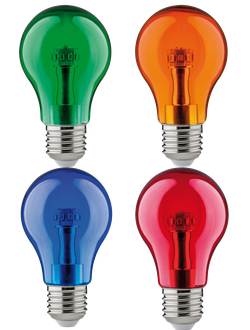 Комплект цветных светодиодных ламп Ecola LED color 8w A55 220v E27 Blue/Red/Green/Orange