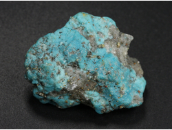 Бирюза с пиритом, США, Аризона (34*26*17 мм, 13,8 г) №36334