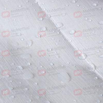 Универсальный тент 2x3 метра белый с люверсами 100% полиэтилен