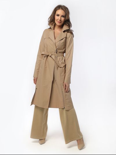 Плащ 22124-бежевый