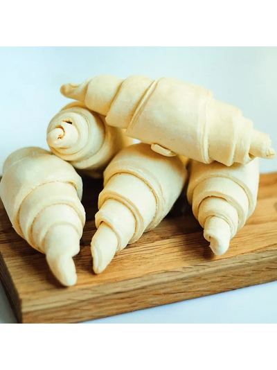 КРУАССАН С МАЛИНОЙ и ТВОРОЖНЫМ МУССОМ