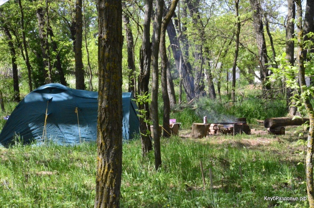 Где лучше всего поставить палатку недалеко от краснодара на природе