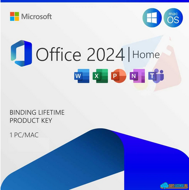 Microsoft Office Home 2024 для Windows/Mac ( EP2-06797, бессрочная лицензия )