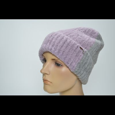 Шапка Vizio 1415 CRYO фиолетовая с серым