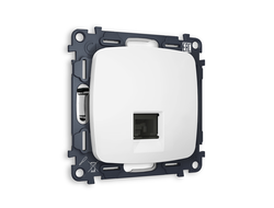 Розетка компьютерная RJ-45 CAT6 Белый матовый - Ambrella Volt - OMEGA