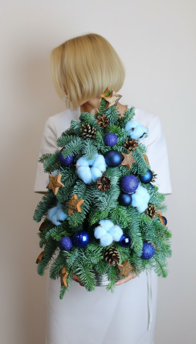 Новогодняя ёлка декор № 1165