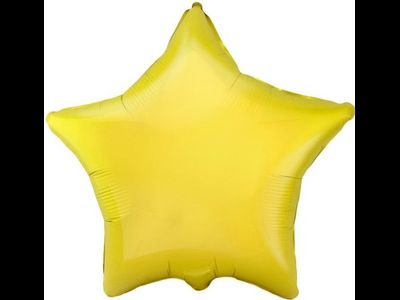 Шар (18''/46 см) Звезда, Желтый