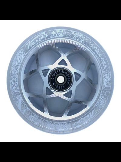 Колесо д/сам. Комета Атом Прозрачный / Серый