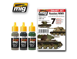 Ammo MIG: Набор акриловых красок: Советская техника Второй мировой