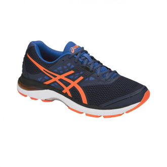 Кроссовки ASICS GEL-PULSE 9 синий/оранжевый/голубой  T7D3N-4930  (Размер: 7,5; 9; 9,5)