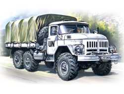 Сборная модель: (ICM 72811) Армейский грузовой автомобиль ЗиЛ-131