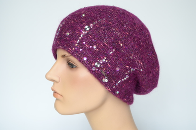 beret-fuksiya-vizio-1010-b-italiya-s-ukrasheniyami