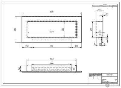 БИОКАМИН ELLIOT VERTICAL 1500