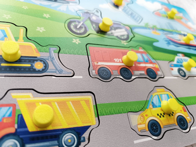 Рамка-вкладыш "Виды транспорта"