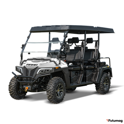 Гольфкар GreenCamel Сонора U15K 4x4 (4+2 seats 15kW R12) черный