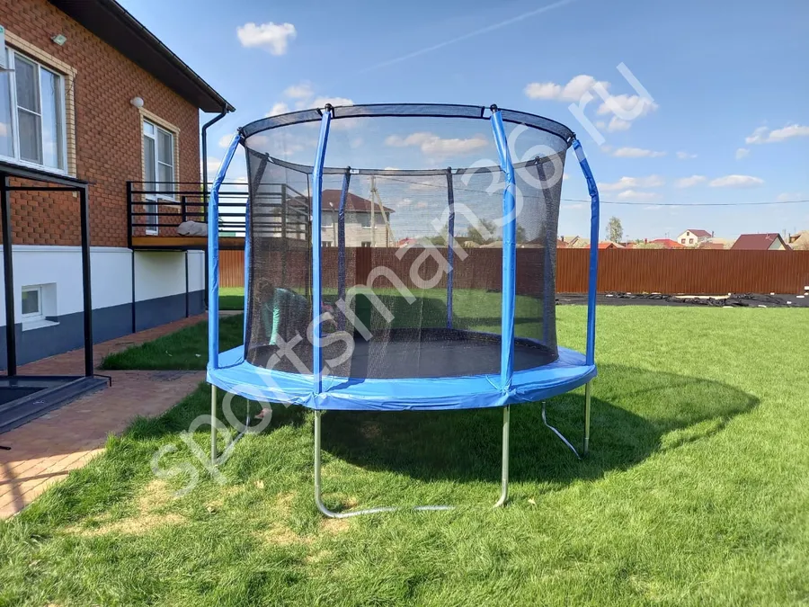 Батут с защитной сеткой "PERFETTO SPORT 10" диаметр 3,0 м