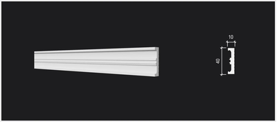 Декор Дизайн DD629 молдинг из дюрополимера, 2 м.