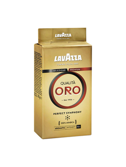 Кофе молотый Lavazza Qualita Oro (Куалита Оро), в/у, 250г