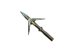 Наконечник со сменной головкой четырёхгранный с проточкой