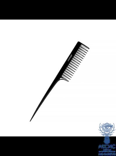 Comair Расческа-гребень, с хвостиком, редкие зубья, Carbon, Volumiser, 20,5см, Carbon Line, Черный