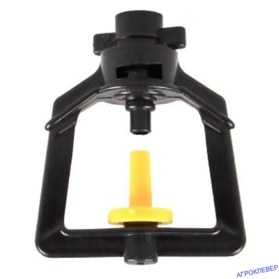 Дождеватель туманообразующий черный,  22,8-33,9л/ч, радиус 0,9-1м