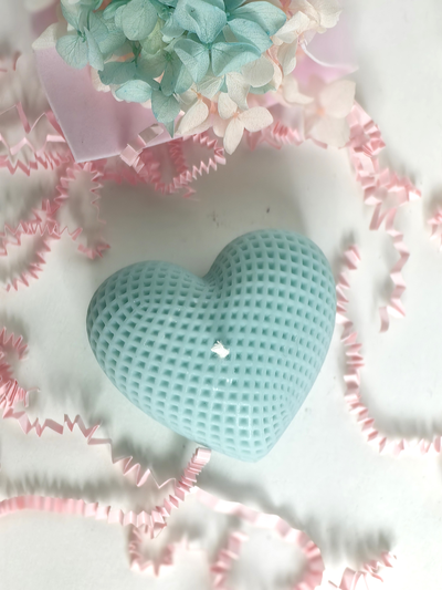 Свеча "Сердце" Мята