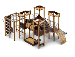 3903 Игровой комплекс с песочницей «Средневековье»