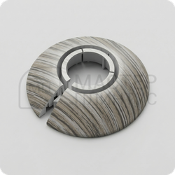 Обвод для труб универсальный Идеал 16-22 мм. 296 Орех серый