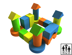 Мягкий конструктор Королевство