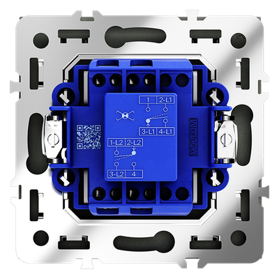 VLS010507 Выключатель перекрестный одноклавишный, графит-3