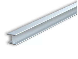 Планка соединительная  Н-образная  для стеновых панелей 4мм L-600мм. АЛЮМИНИЙ