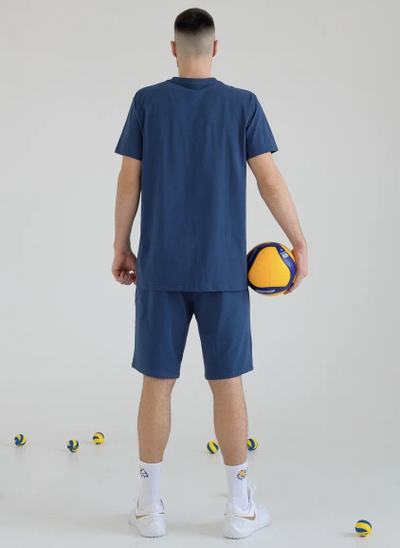 ТРЕНИРОВОЧНЫЙ КОСТЮМ VOLLEYLIFE СИНИЙ ИНДИГО (РАЗМЕР С 50 ПО 56)