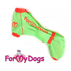 Пыльник для Таксы салатовый