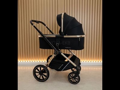 Детская коляска 3 в 1 Luxmom 733 Skyte Черный